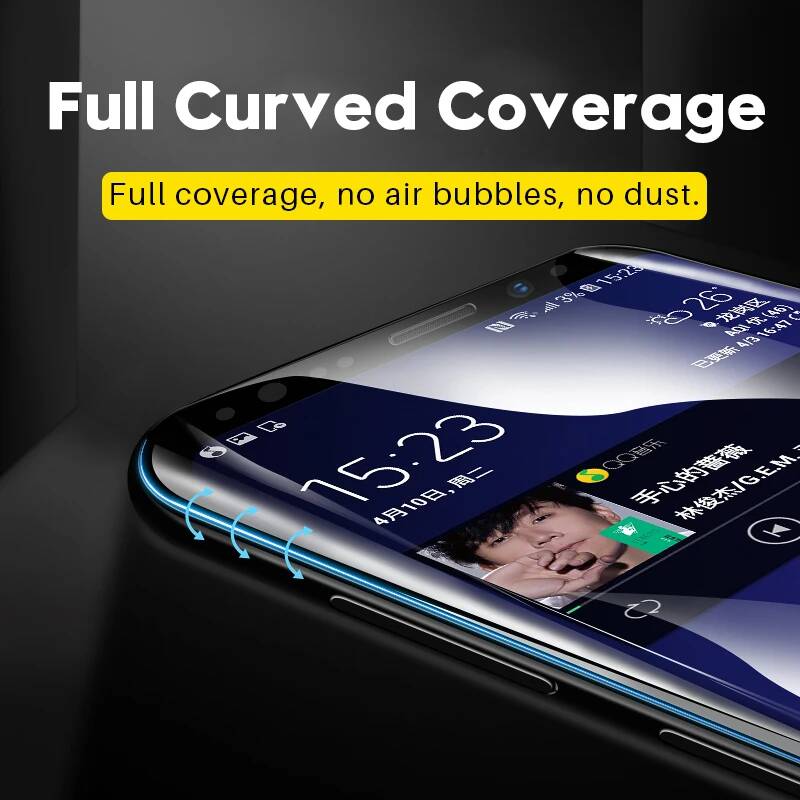 Curved Full Cover Screen Prote - Curved Edge Screen ulasan dan harga
