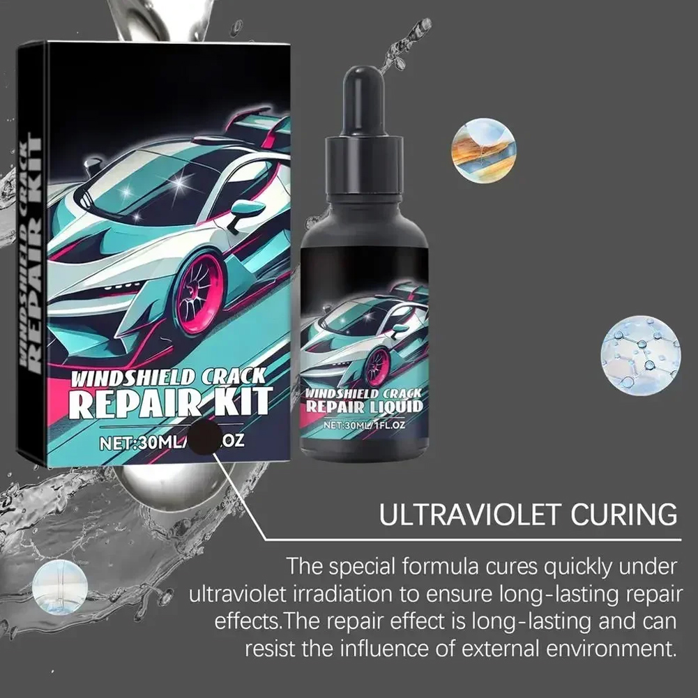 Cracked Glass Scratch Repair K - Liquid Uv Glue Kit ulasan dan harga