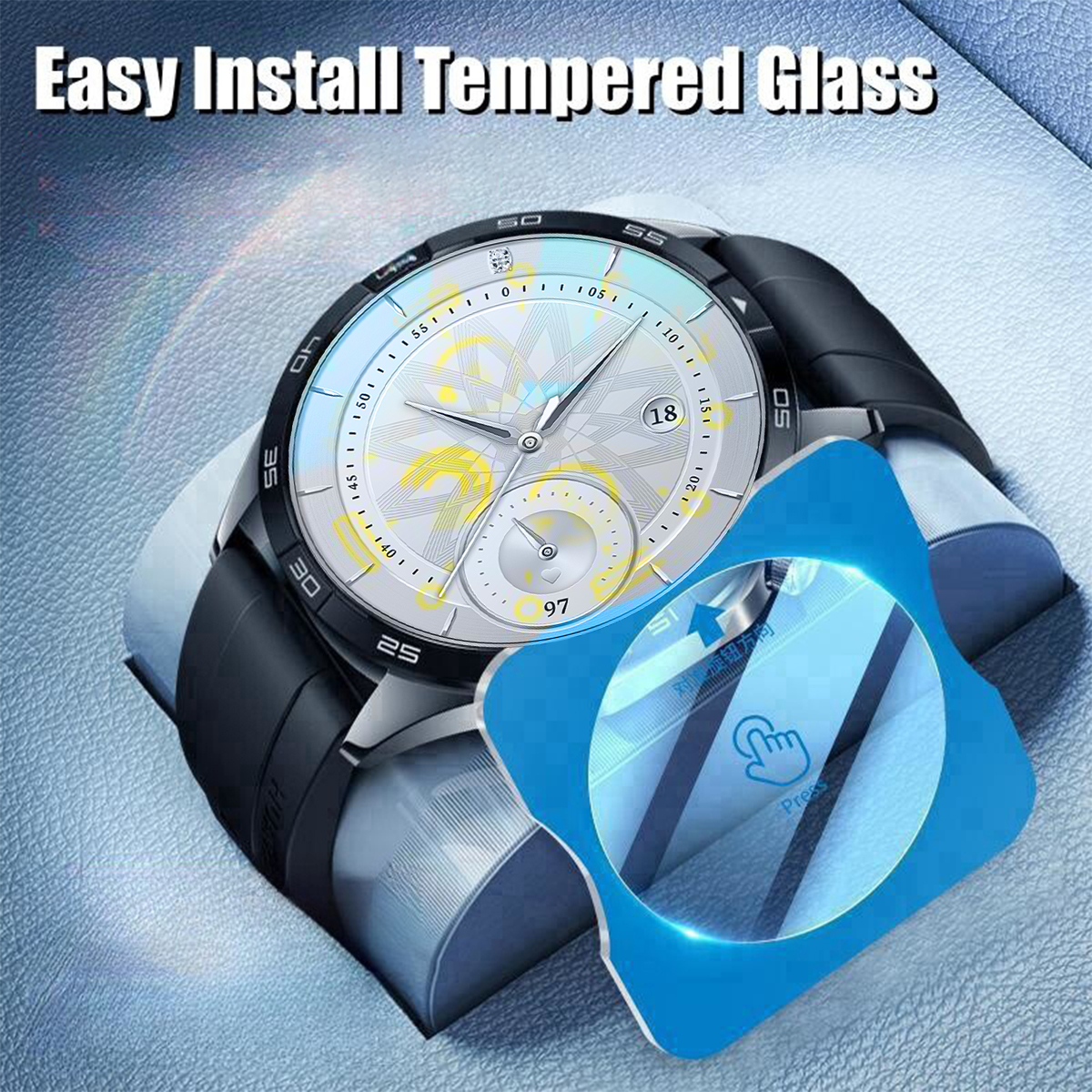 1-5PCS Tempered Glass For Huaw - Screen Alignment Tool ulasan dan harga